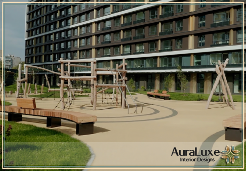 تصميم الحدائق التجارية في جدة المزج بين الجمال والوظيفة لمشاريعكم