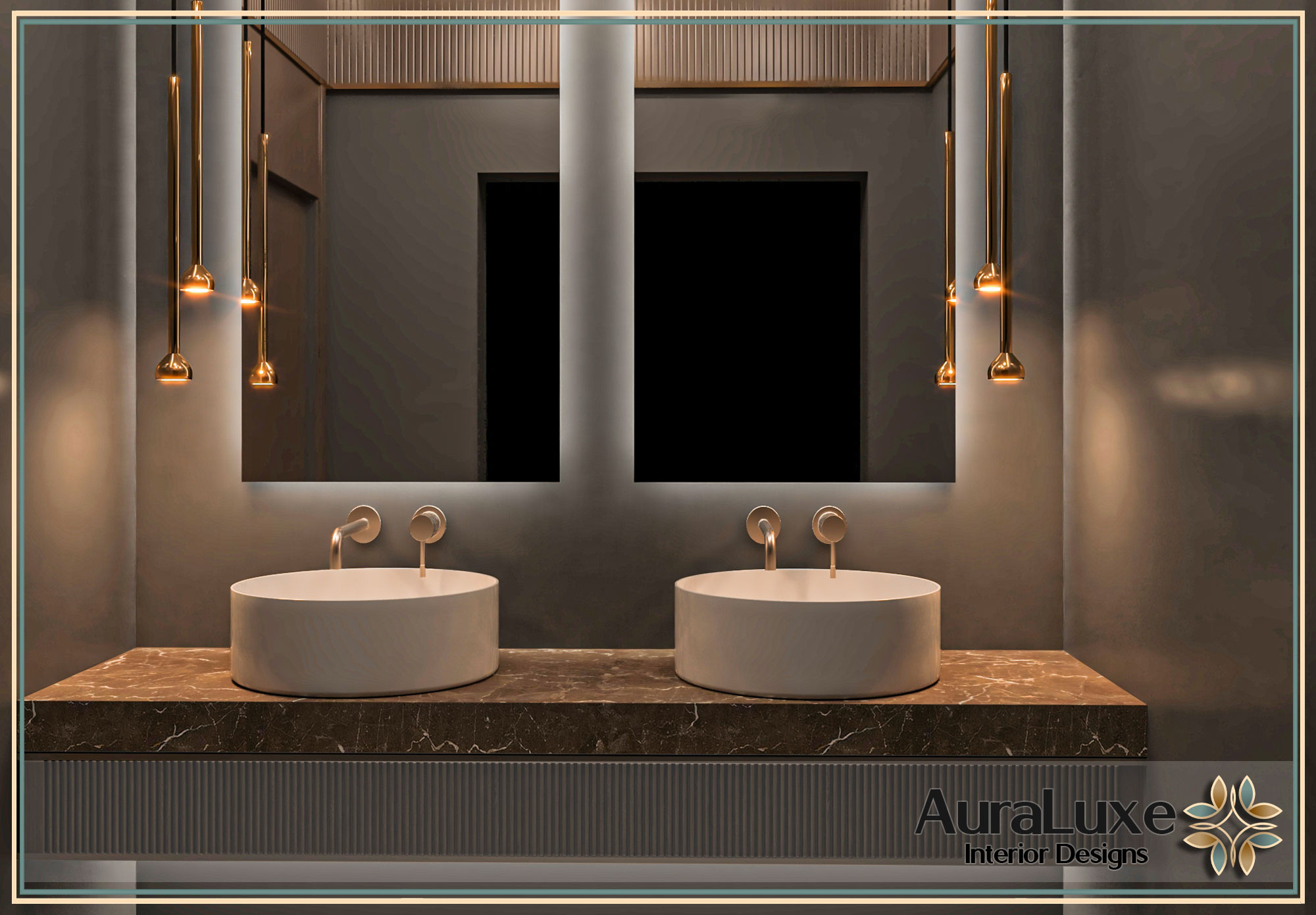 حمامات بلمسات من الفخامة