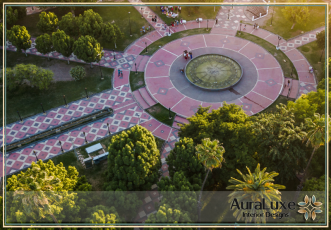 تنسيق الحدائق التجارية مقابل السكنية: و أساليب التصميم في مشاريع جدة