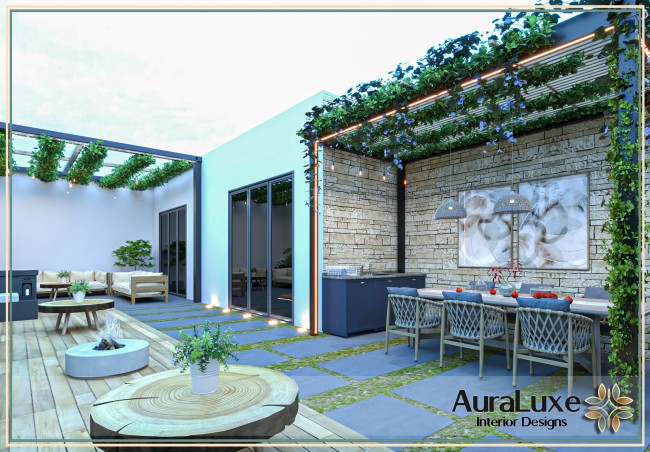 تراس سكنى لتوفير مساحات مثالية