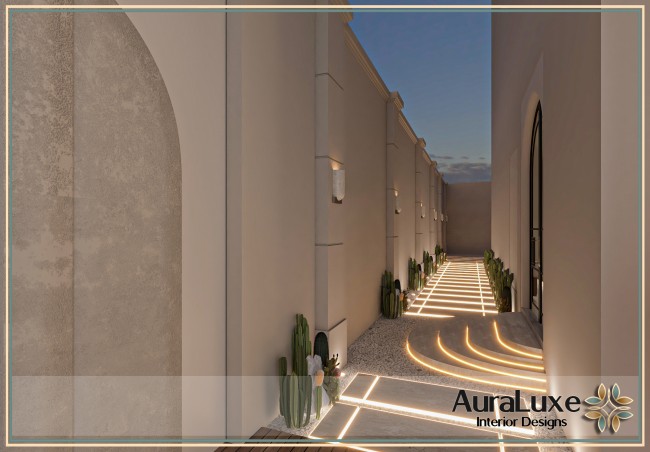 جراج خارجى لفيلا راشد