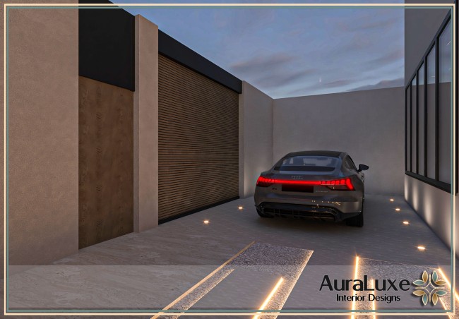 جراج خارجى لفيلا راشد