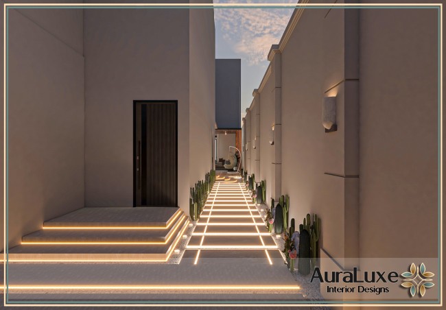 جراج خارجى لفيلا راشد