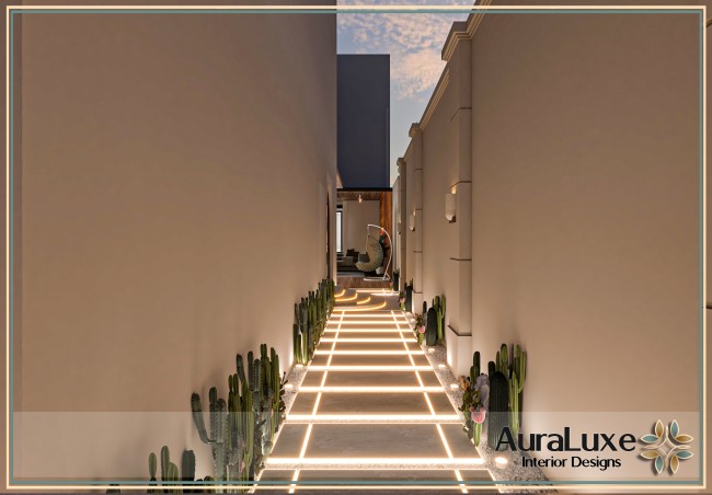 جراج خارجى لفيلا راشد