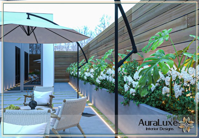 تصاميم تراس مبتكرة لإطلالة جذابة