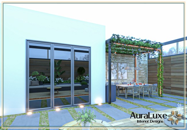 تراس سكنى لتوفير مساحات مثالية