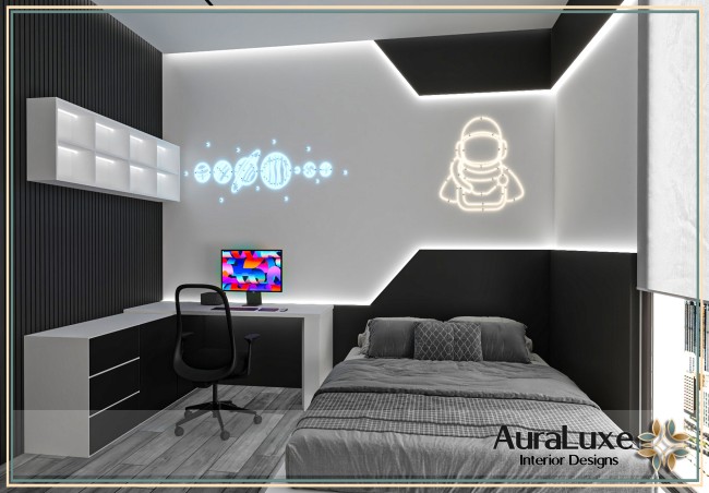 غرفة نوم شبابي: تصميم عصري يناسب الأذواق الحديثة