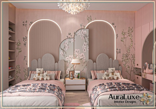 تصميم داخلي يعكس تناغم الألوان