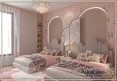 تصميم داخلي يعكس تناغم الألوان