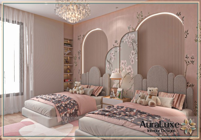 تصميم داخلي يعكس تناغم الألوان