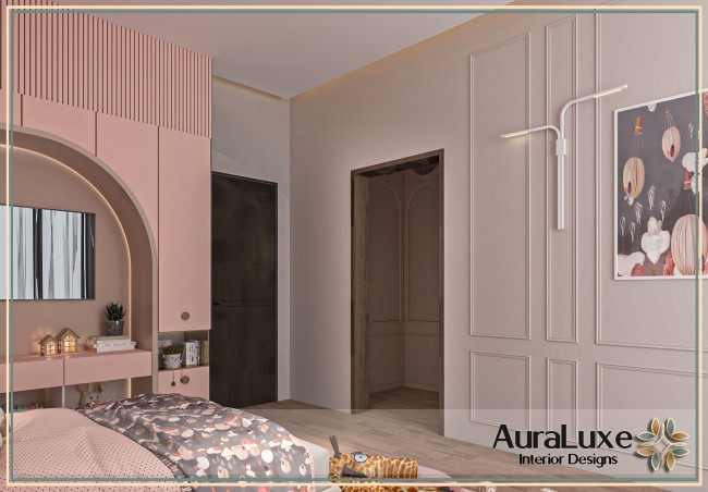 تصميم داخلي يعكس تناغم الألوان