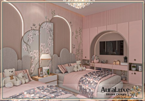 تصميم داخلي يعكس تناغم الألوان