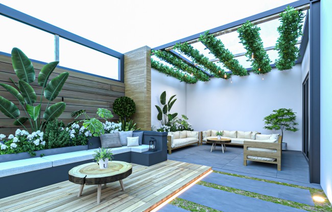 خلق مساحات خارجية رائعة وجميلة