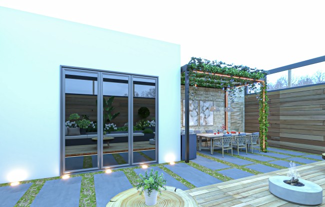 خلق مساحات خارجية رائعة وجميلة