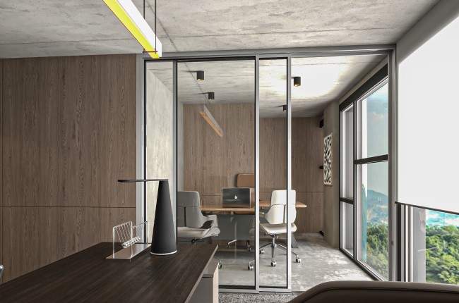 تصميم داخلي للمكتب الرئيسي